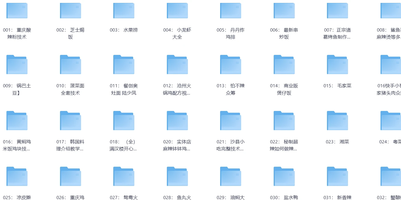 失业别慌！10000 +小吃配方免费分享，助你开启新生活