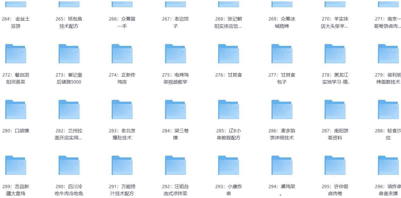 7年心血+3万成本，超全小吃配方教程免费拿，手慢无！