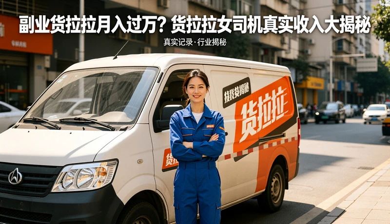 副业货拉拉 副业货拉拉月入过万?货拉拉女司机真实收入大揭秘