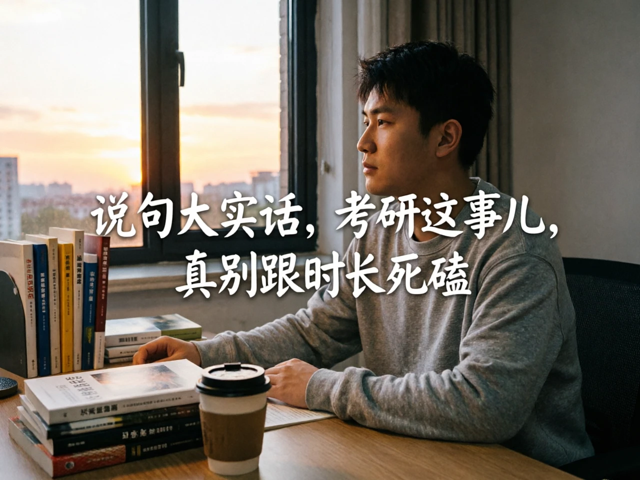 考研 考研人听句劝:别把自习室坐穿了